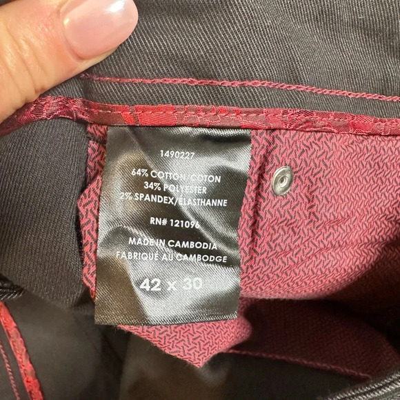 NEW English Laundry Black Jeans Sz. 42/30 - Picture 2 of 6